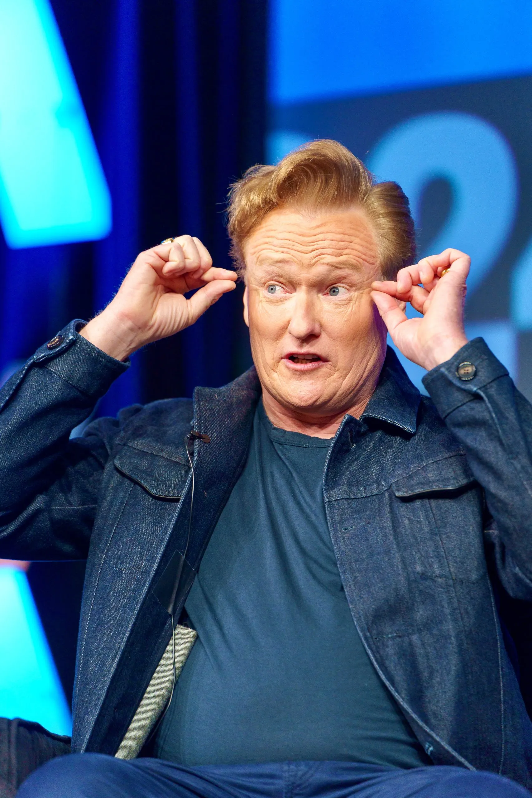 Conan O'Brien - upgraded Wikipedia photo by Jay Dixit