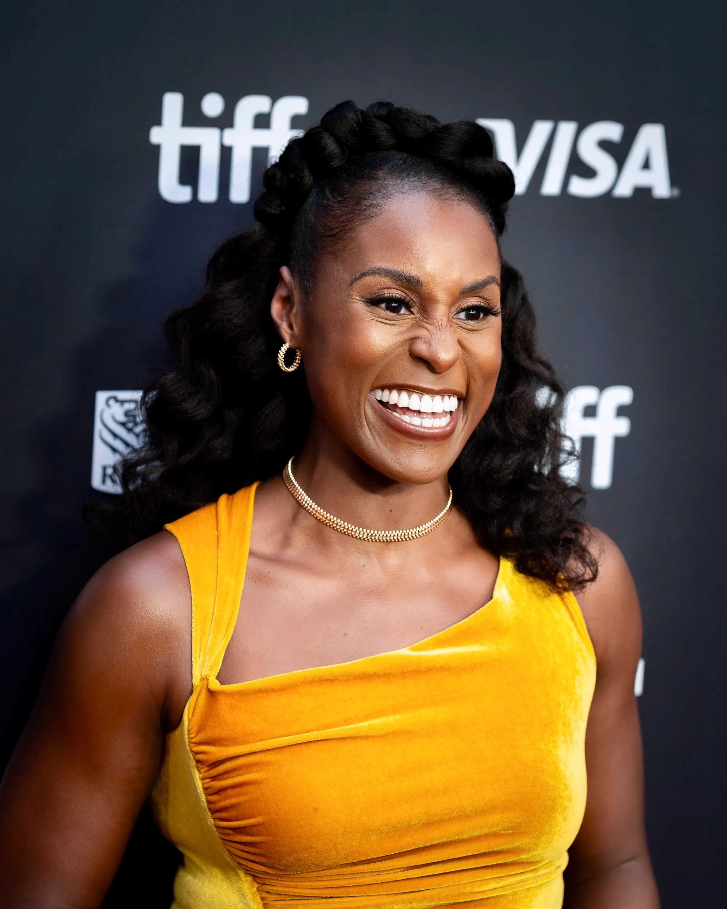 Issa Rae smiling at the Toronto International Film Festival in 2026