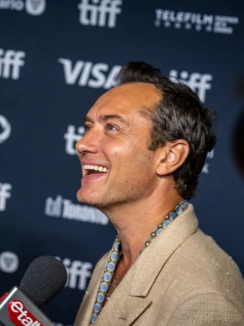Jason Bateman and Jude Law at the Toronto Film Festival.