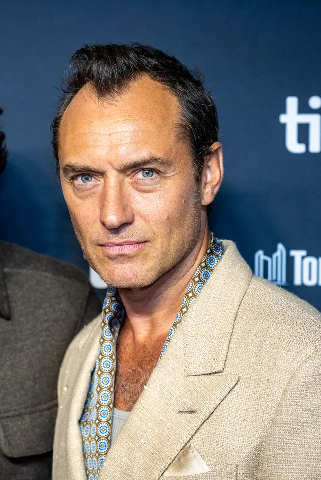 Jason Bateman and Jude Law at the Toronto Film Festival.