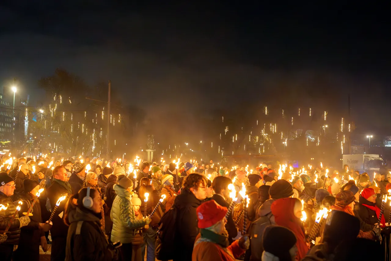 Nobel Peace Prize Torchlight Procession Oslo 06 in 2024