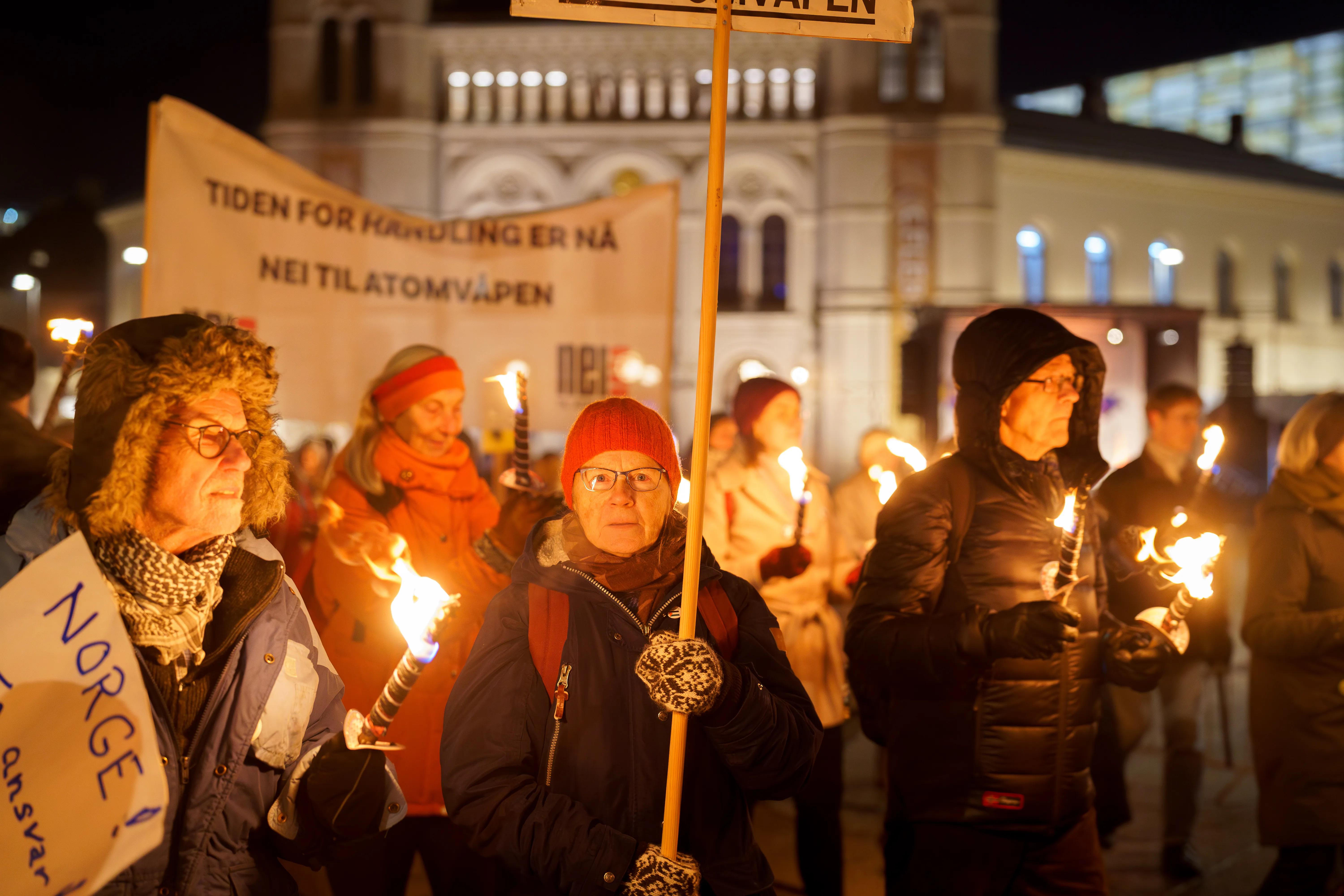 The 2024 Nobel Peace Prize Torchlight Procession in Oslo